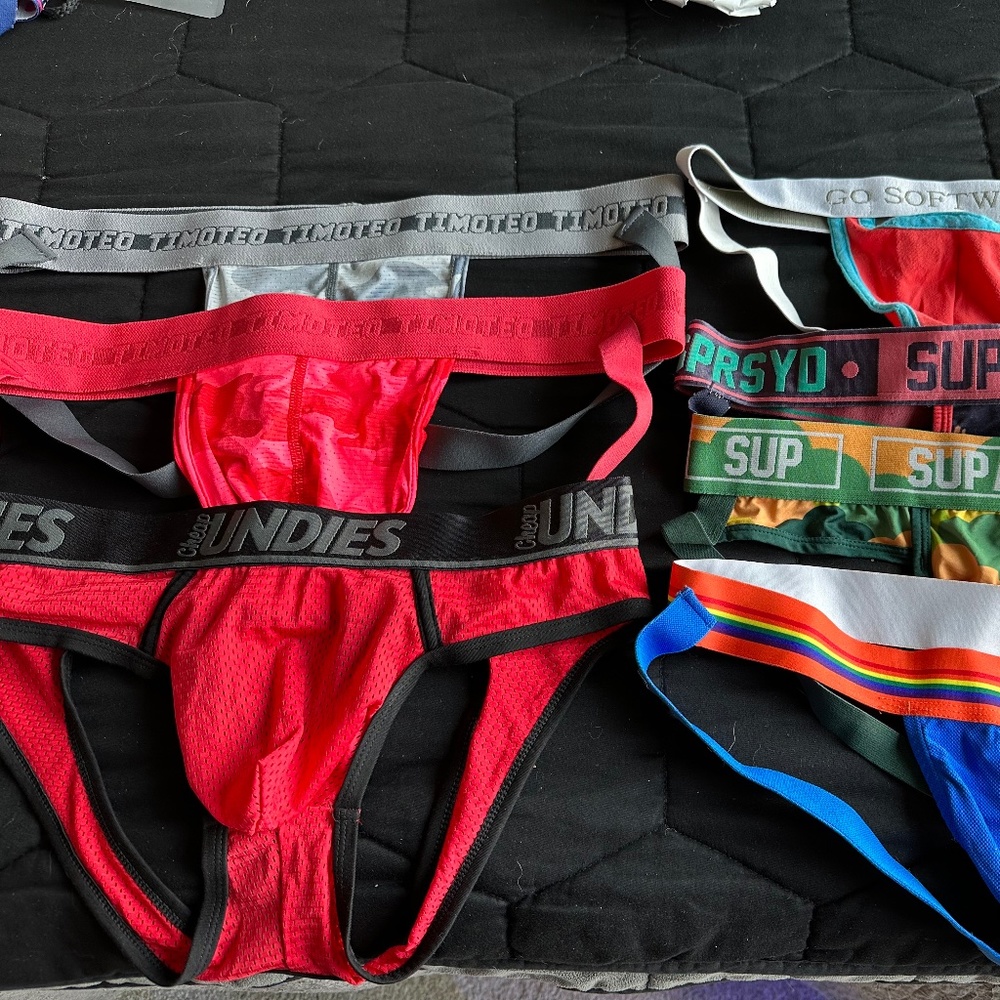 Designer Jockstraps Lot of 7!